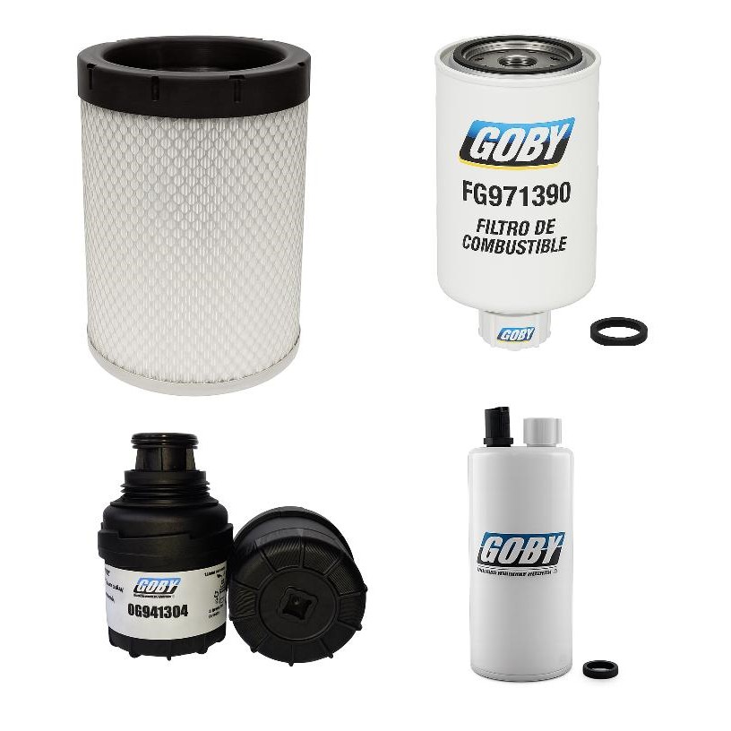 KIT FOTON FHR MAG961390R FILTRO AIRE OG941304 FILTRO ACEITE FG971304 FILTRO COMBUSTIBLE FG971390D FILTRO COMBUSTIBLE